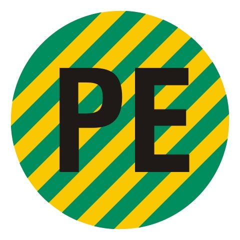 1574 Schutzleiter PE Bogen 28 Stück