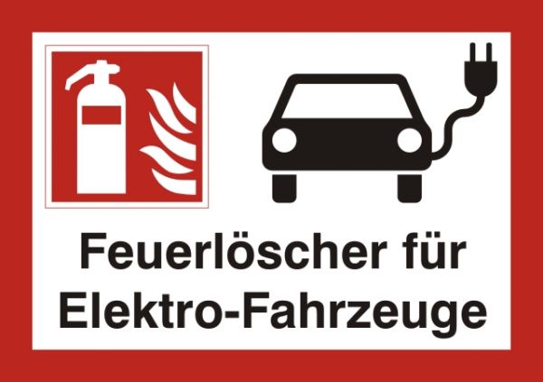 1345 Feuerlöscher für Elektro-Fahrzeuge